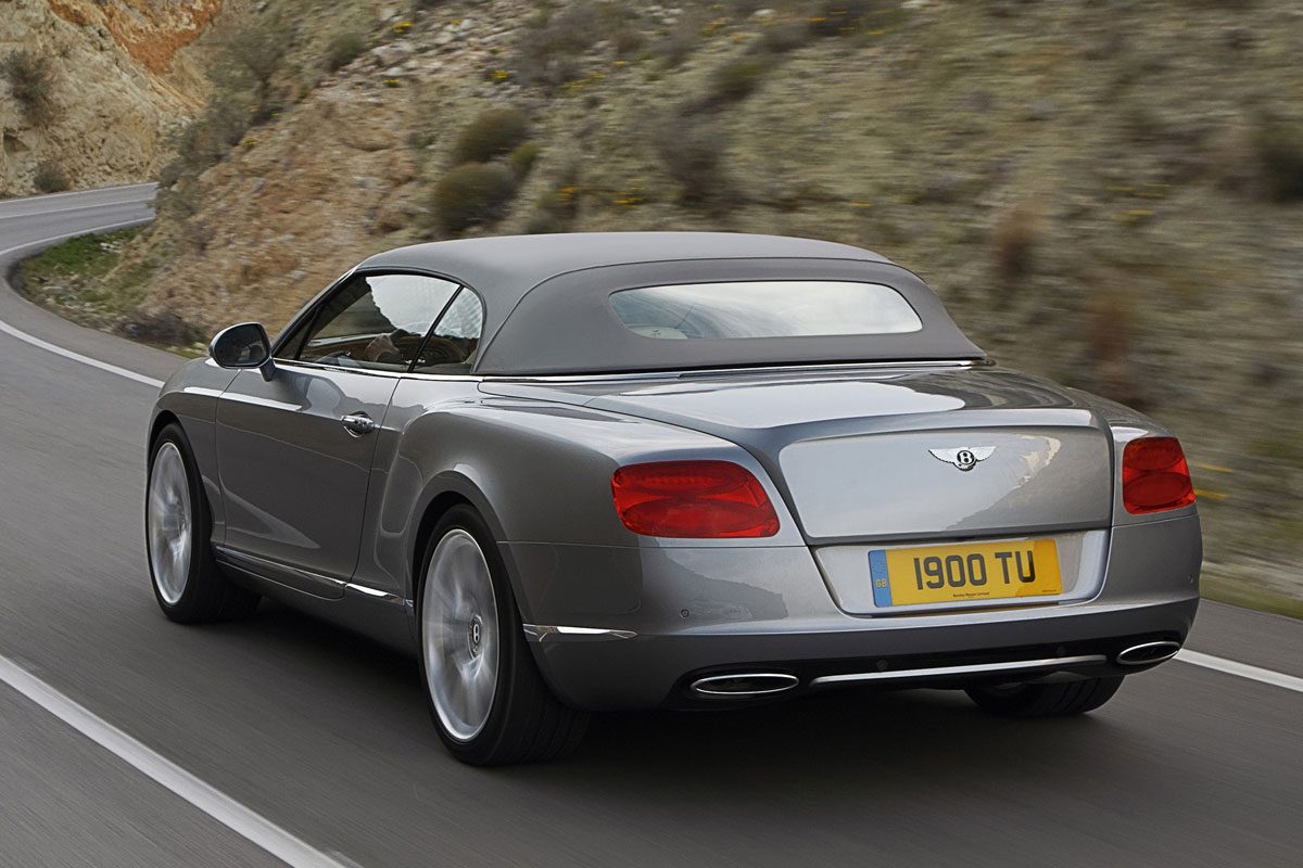 Bentley Continental GT Convertible · Gümüş — görsel 3