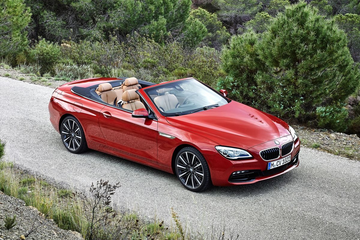 BMW 6 Serisi Cabrio · Kırmızı — görsel 4